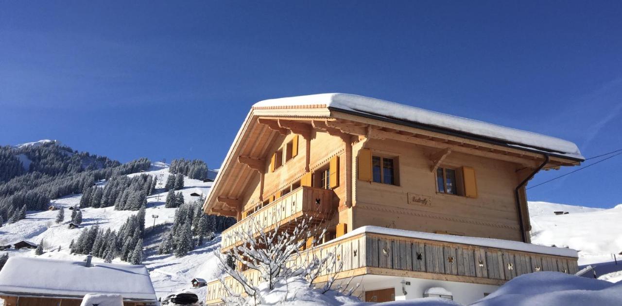Chalet Butterfly Adelboden Kültér fotó